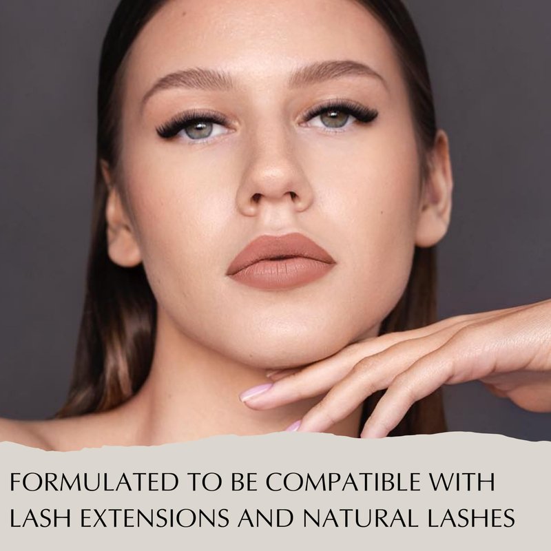 Xtreme Lashes Eye Makeup Remover & Facial Cleanser, 0.5 Fl Oz, Liquid Pump Gentle Face Wash, Lash Extension Safe, with Aloe Vera, Coconut and Botanicals, For All Skin Types
