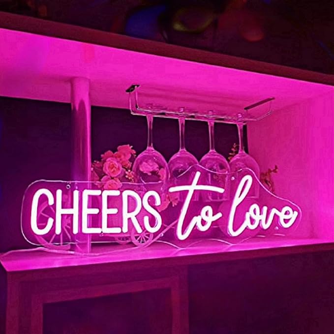 LED Neon Sign Night Light for Wall Party Décor Bedroom Room Bar Wedding Home Birthday Art Decoration Christmas with USB Chain Light modulator 5v