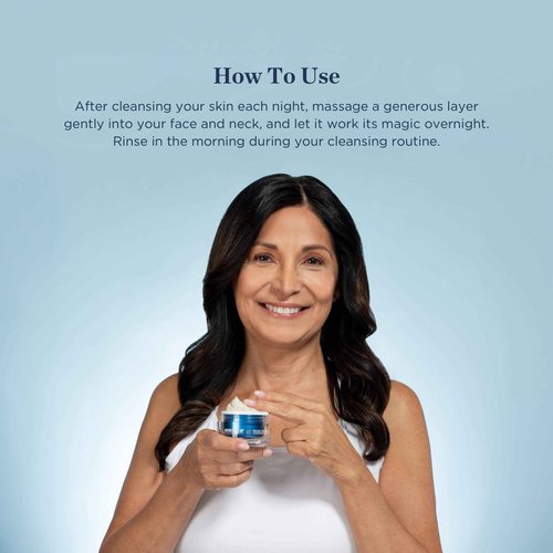 Beverly Hills MD Facial Defining Overnight Mask- Nightly Face Cream for Defining & Supporting Plump, Smooth Skin - Visibly Combat Signs of Aging w/Shea Butter, Coconut, Chamomile