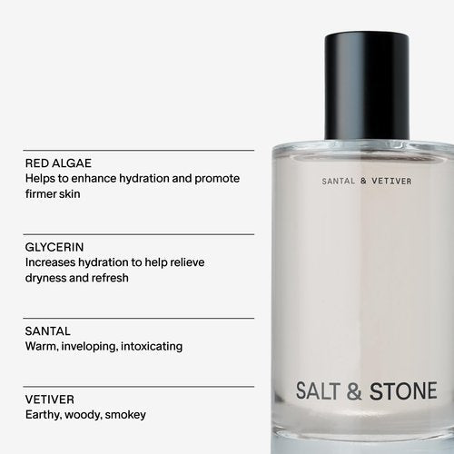 Salt & Stone Body Mist + Body Lotion Bundle | Santal & Vetiver