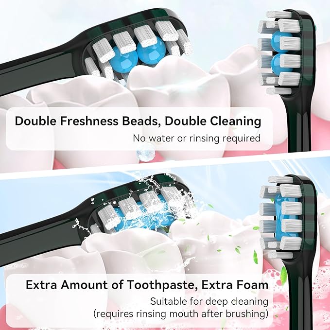 24Pack Disposable Toothbrush with Pre-Pasted Toothpaste 5-in-1 Mini Travel Toothbrush Deep Clean with Toothpick, Flosser, Tongue Scraper for Superior Oral Hygiene, Individually Wrapped