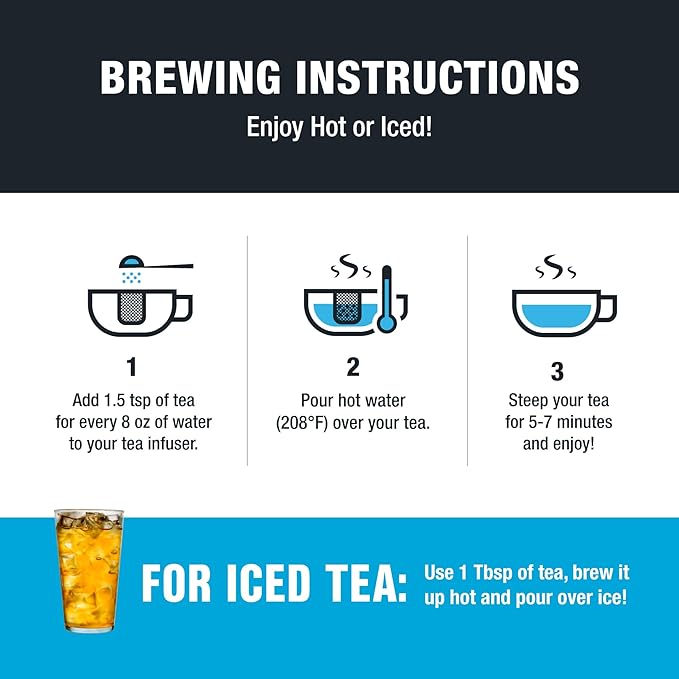 Tiesta Tea Cocoa Mint Chill Loose Leaf Tea, Chocolate Peppermint Herbal Rooibos Blend, Non-Caffeinated, Real Fruit, Herbs, Spices, Hot or Iced Brew, Makes Up to 25 Cups, Resealable Pouch, 1.5 Ounce