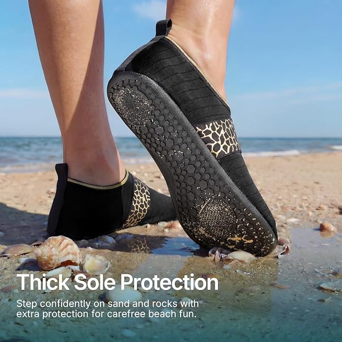 Water Shoes for Women Men Quick-Dry Aqua Socks Swim Beach Barefoot Yoga Exercise Wear Sport Accessories Pool Camping Must Haves Adult Youth Size