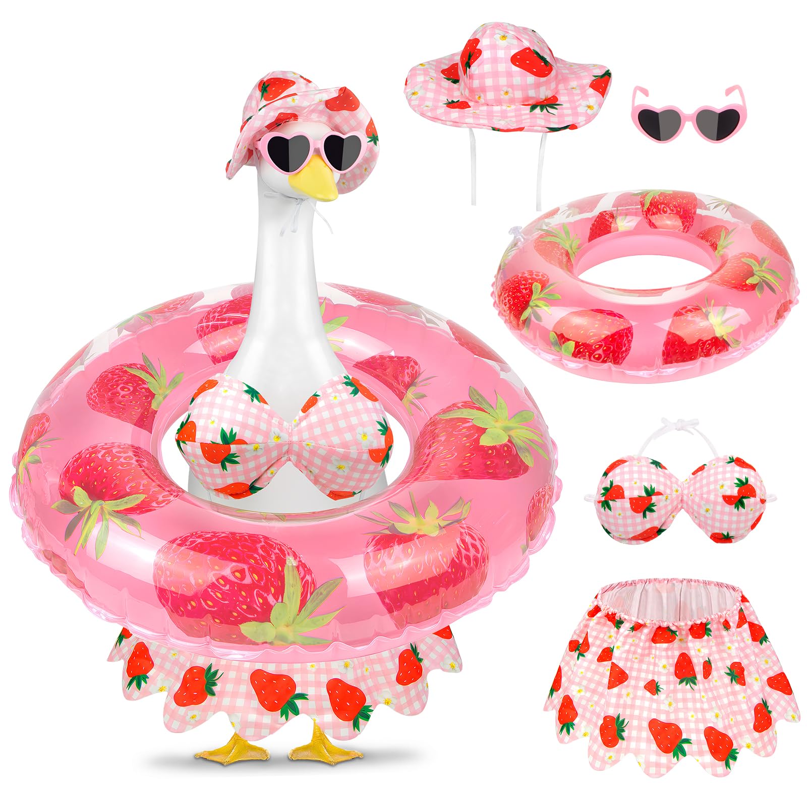 Hawaiian Porch Goose Outfits Summer Bikini Goose Outfit Fits 17 23 Inch