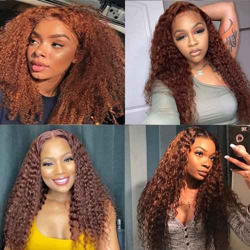 Condescension Human Hair Bundles 18 20 22 Inch Blonde Light Brown Jerry Curly Bundles Human Hair Unprocessed Brazilian Virgin Quick Weave Hair for Black Women