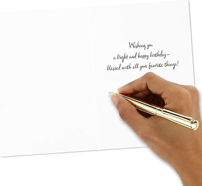 Hallmark Religious Birthday Cards Assortment (Birthday Blessings, 12 Cards and Envelopes)