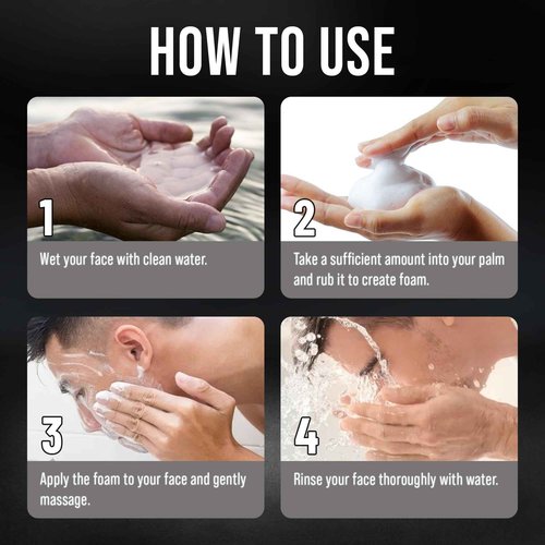 ABERA Nolan Daily Facial Cleanser for Men – Oil Control & Deep Cleansing, 3.53 oz 2 Pack