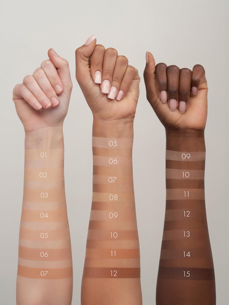 SWEED - Glass Skin Foundation | Long-Lasting Fluid Formula | Hydrate, Moisturize, Lift, Plump, Protect | Vegan, Cruelty-Free, Clean Beauty (07 MEDIUM LIGHT N/W)