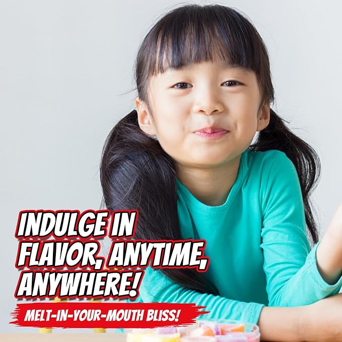 Bliss Life Cotton Candy Freeze Dried Sugar Candy from TikTok, ASMR Crunchy Candy, Spicy Sweet and Sour Kids Snacks, Unique Novelty Snack for Kids 1.5oz