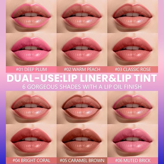 Jolilab Lip Stain Masque,Wipe Off Lip Tint,Waterproof,Transfer proof,Highly Pigmented,Ultra Long Lasting Lip Stain Peel off Makeup With Matte finish for All-day Wear.(#04 BRIGHT CORAL)