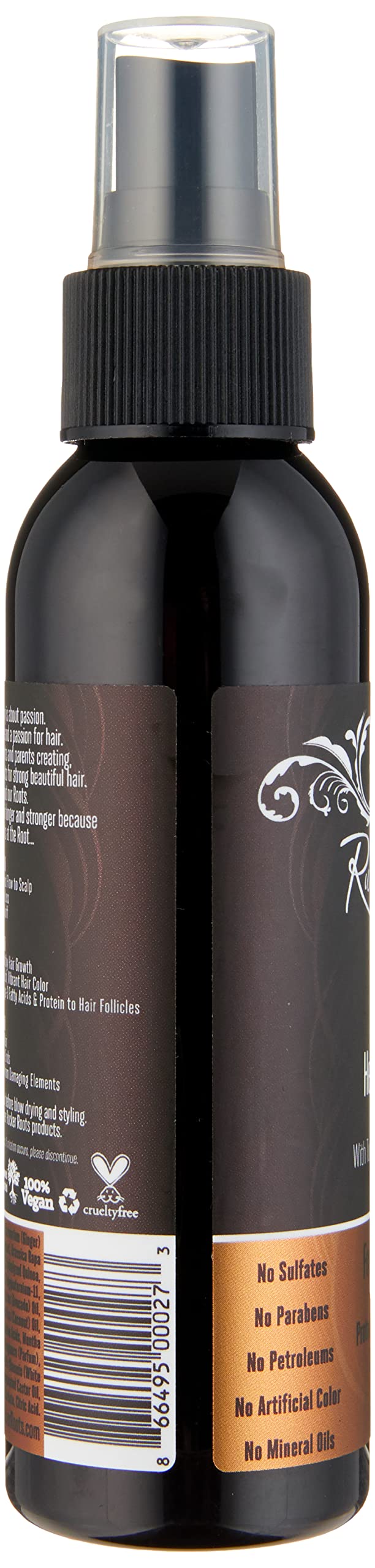 Rucker Roots Leave In Heat Protectant |Protects from Heat Styling |For All Hair Types