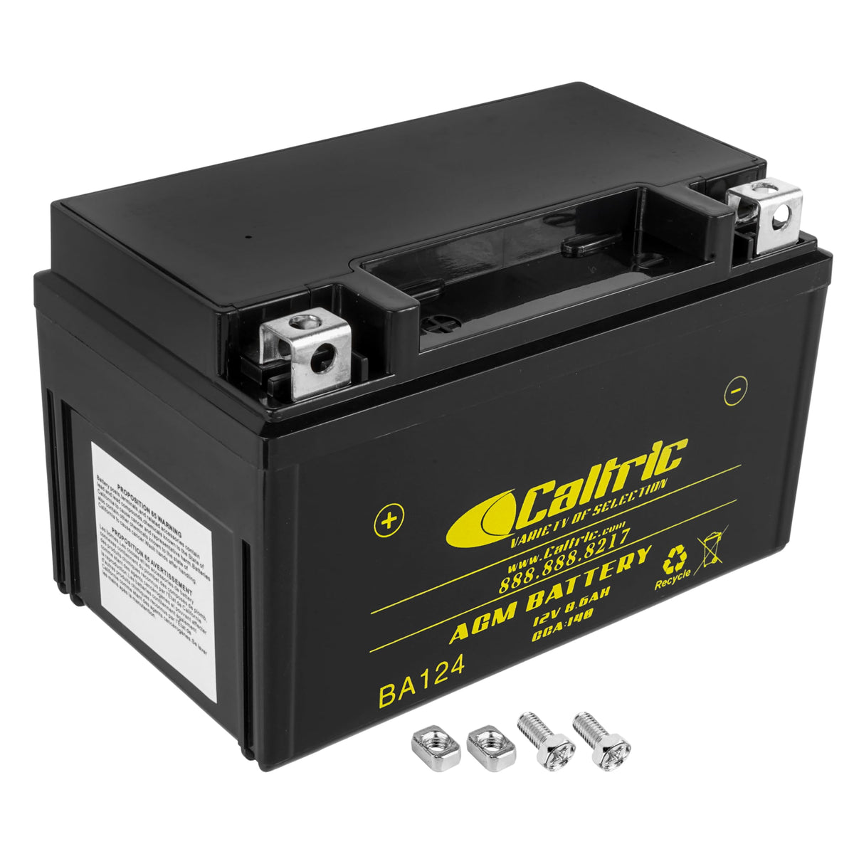 Caltric Agm Battery Compatible with Honda 1000Rr Cbr1000Rr Cb-R1000Rr 2004-2007