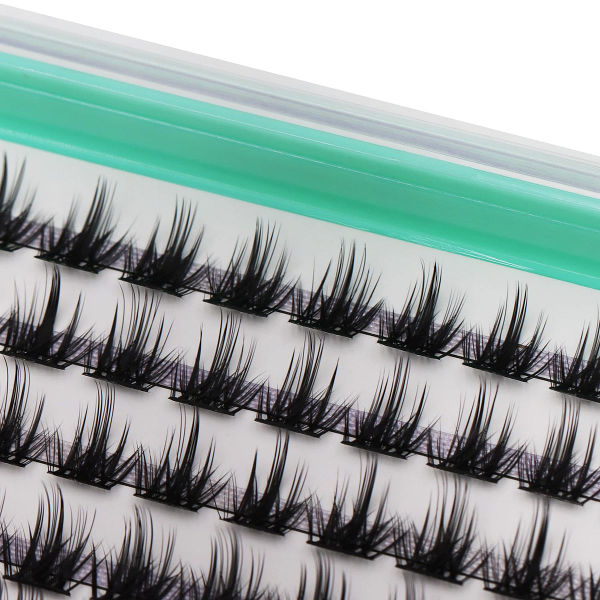 Bodermincer XXXL Tray 336PCS D Curl Cluster Lashes 10-12-14-16mm Mixed Length DIY Eyelashes Extension at Home (M01+M02 Mixed Length D Curl)