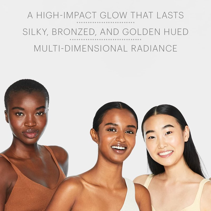Glo Skin Beauty Skin Glow Stick Highlighter (Rosé) - Powered by Hydrators, Mineral Pigments & Mica for an Illuminated Glow - Clean Mineral Cream Highlighter