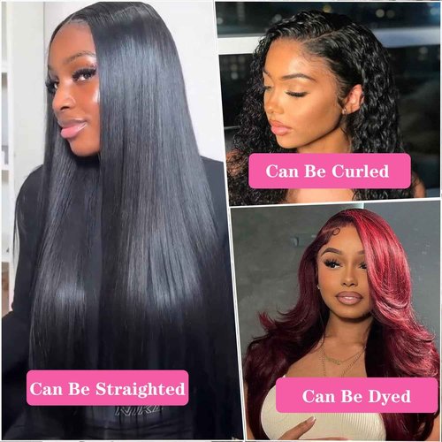 13x4 HD Lace Frontal Closure Body Wave HD Lace Frontal With Baby Hair 100% Unprocessed Brazilian Virgin Human Hair 150% Density Natural Black Color 22 Inch