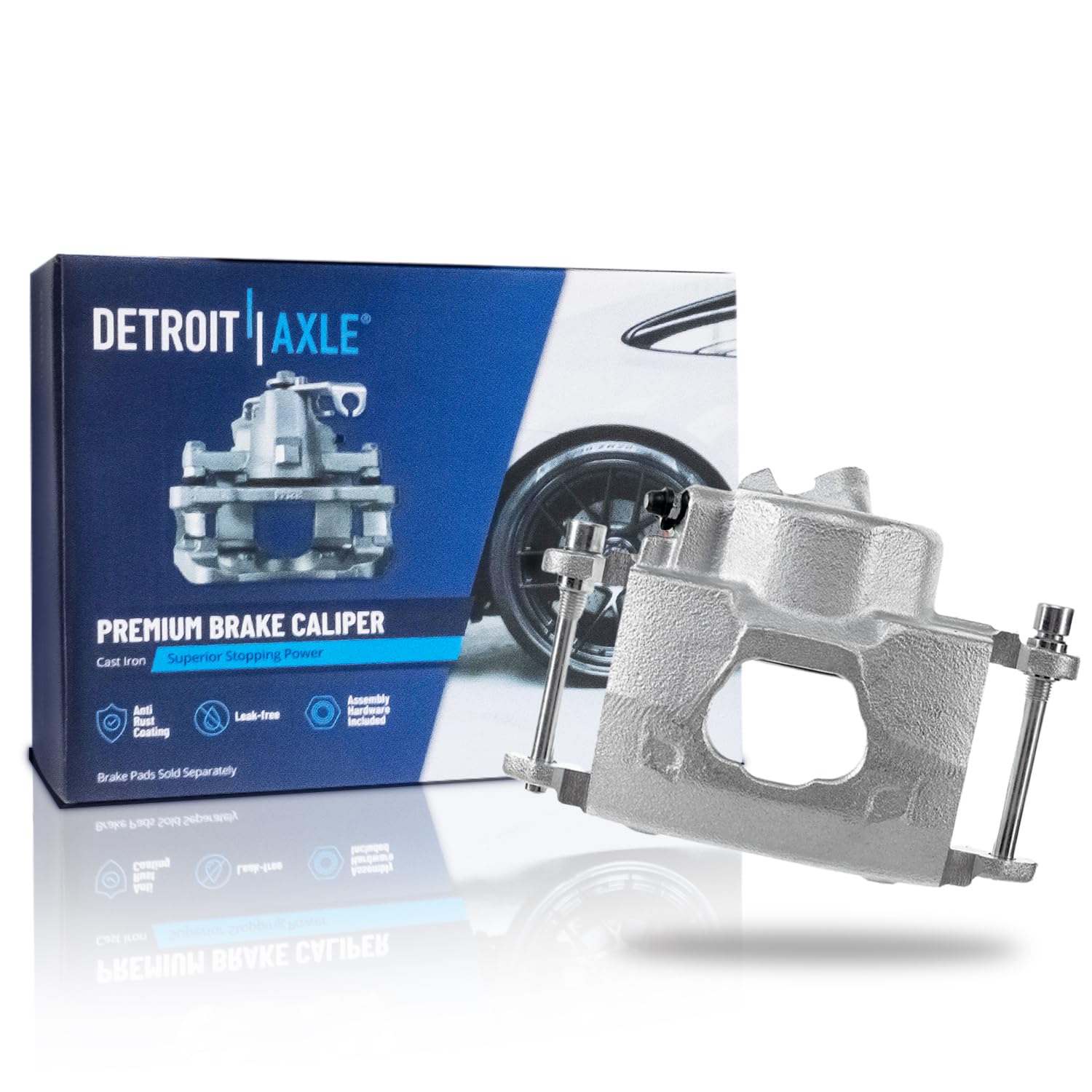 Detroit Axle - Front Left Brake Caliper for 1977 Chevrolet Impala Malibu Pontiac Grand Prix Buick LeSabre Regal Riviera Camaro D