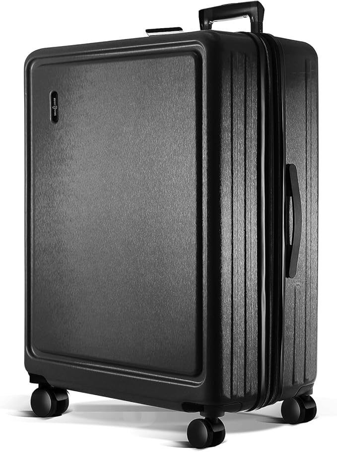 TRAVELARIM 28 Inch Luggage with Spinner Wheels, Hard Shell Suitcase with TSA Locks for Luggage, Travel Large Suitcase, Expandable Hard Shell Suitcases, Black