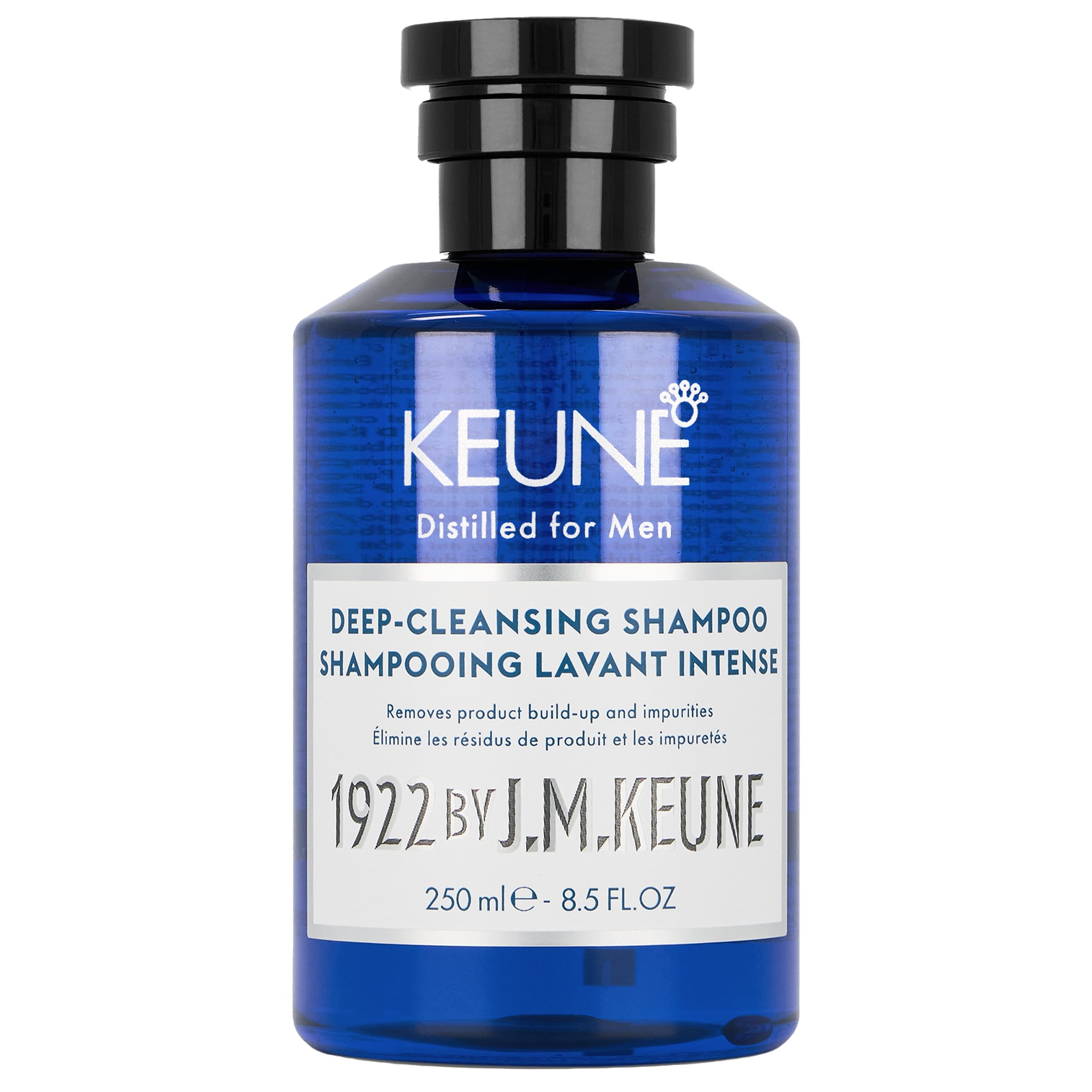 1922 by J.M. Keune Deep Cleansing Shampoo, Men's Clarifying Wash, 8.5 Fl Oz