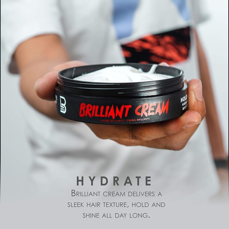 L3 Level 3 Brilliant Cream - Improves Texture and Shine - Delivers a Natural Look and Hydrates Hair (3 Pack)