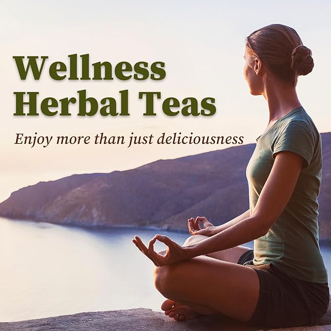 FullChea - Natural Eucalyptus Tea Bag 30 Teabags, 1.5g/bag - Premium Hojas de Eucalipto - Non-GMO - Caffeine-free - Boost Respiratory Health