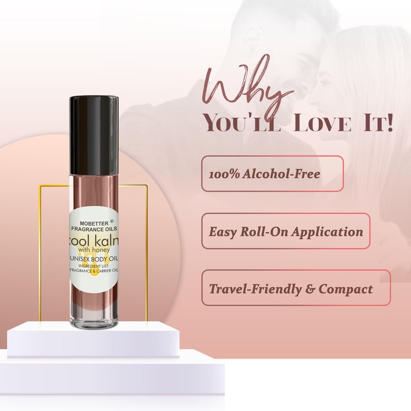 MOBETTER FRAGRANCE OILS Cool Kalm with Honey Fragrace Body Oil for Unisex