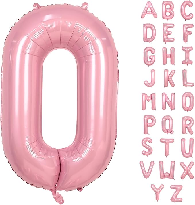 Biapian 40 Inch Halloween Boo Balloons, Giant Pink Boo Balloon Banner Set, 3 Pcs Psatel Foil Boo Letters Balloons Bunting Kit for Girls Horror Spooky Theme Halloween Birthday Party Decoration