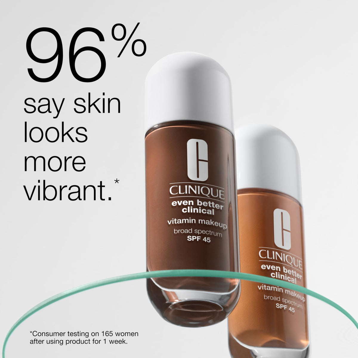 Clinique Even Better Clinical Vitamin Makeup Broad Spectrum SPF 45 With Vitamin C, Vitamin E + Vitamin B3 | Light Coverage + Vibrant Finish, Light Warm 1
