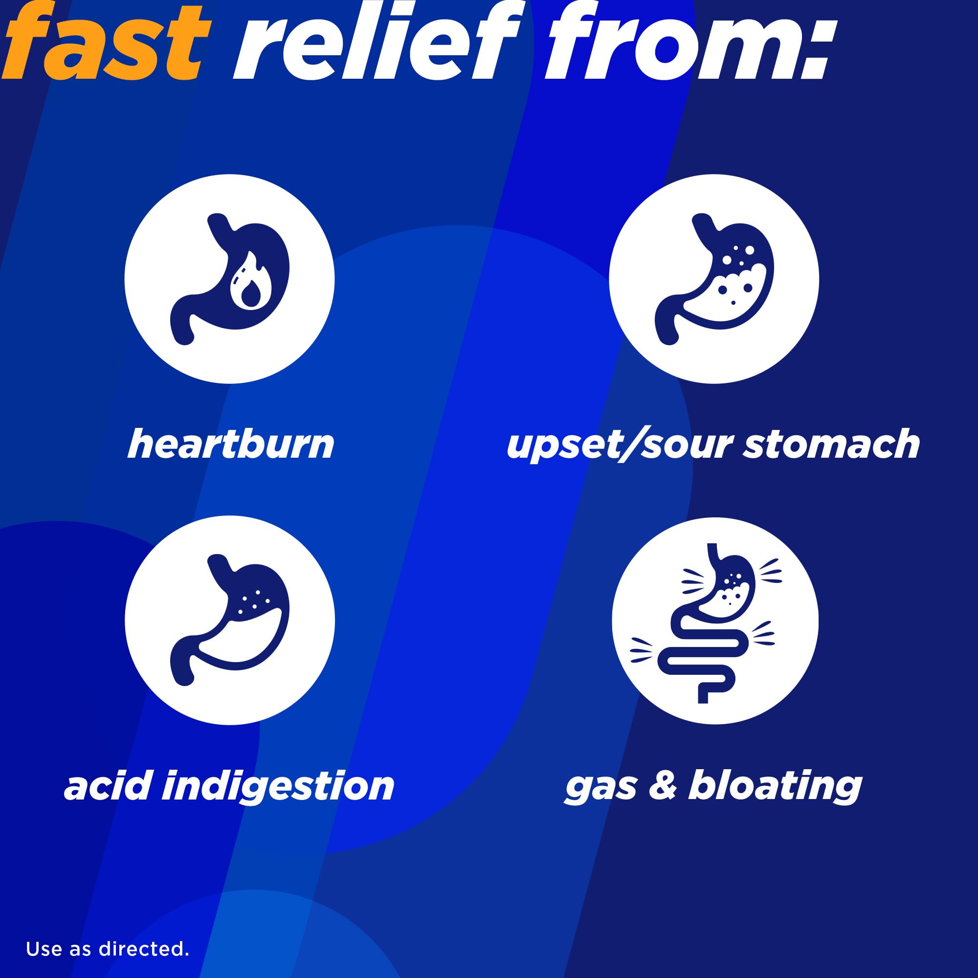 Alka-Seltzer Heartburn + Gas ReliefChews, Antacid + Antigas Chews for Fast Heartburn Relief, Gas, and Acid Indigestion Relief On the Go, 180 Ct (Pack of 12)