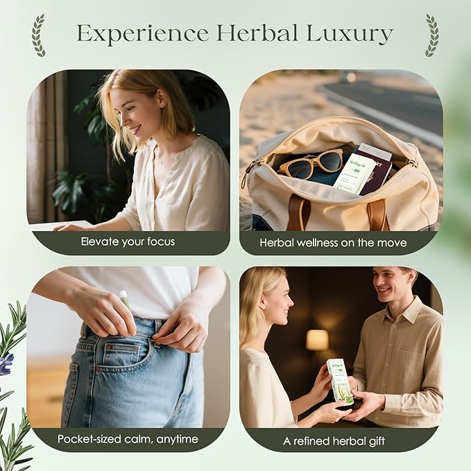 Next-Gen Mullein Herbal Diffuser Pen - REVOLUTIONARY Up to 10,000 Uses | All-Natural with Mullein, Thyme & Mint for Lung Cleansing, Freshens Breath & Quitting Bad Habit