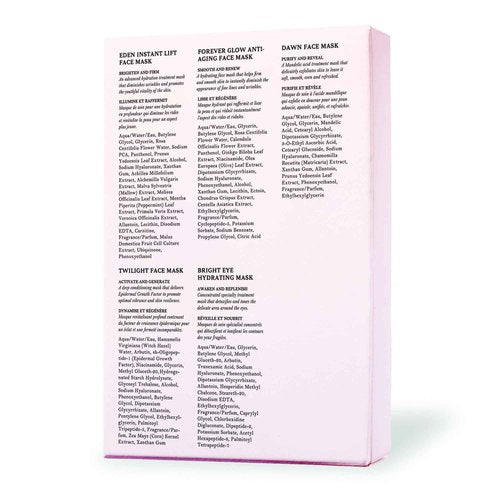 Joanna Vargas Glow to Go Moisturizing Face Masks for Women - 5 Sheets Hydrating Face Masks for Radiant & Revitalized Skin - Travel-Friendly Face Mask Skincare Set - Firming Facial Masks for Women