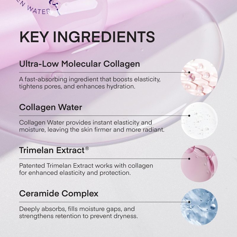 TEREZ & HONOR Collagen Night Wrapping Peel Off Mask: Korean Face Mask for Elasticity, Hydrating & Glow - 100Dalton Smallest Molecular Collagen, Dermatologist Tested, 3.4 FL OZ 2 Pcs