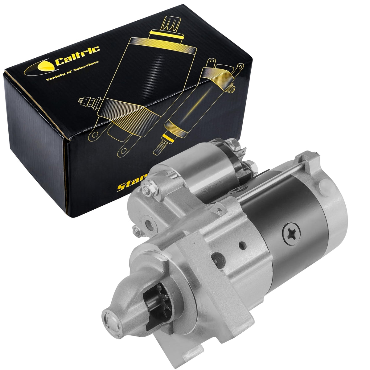 Caltric Starter Compatible With Kawasaki Mule SX KAF400 KAF 400 2017 2018 2019 2020