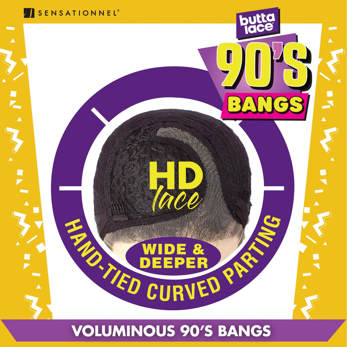 Sensationnel Butta Lace 90s Bangs Wig - Unit 908