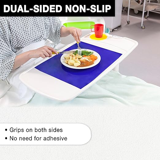 Dycem Non-Slip Material Roll for Daily Living - Black 8" x 6.5ft, Gripping Silicone Mat, Cut to Shape, Easy to Use, Versatile for Kitchen, Crafting, and More