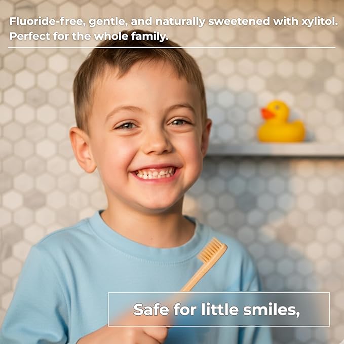 Cinnamon Fluoride-Free Toothpaste Tablets with Nano Hydroxyapatite | Natural Whitening, Enamel Strengthening, Plastic-Free & Travel-Friendly (1 Month Refill) 62 Tablets
