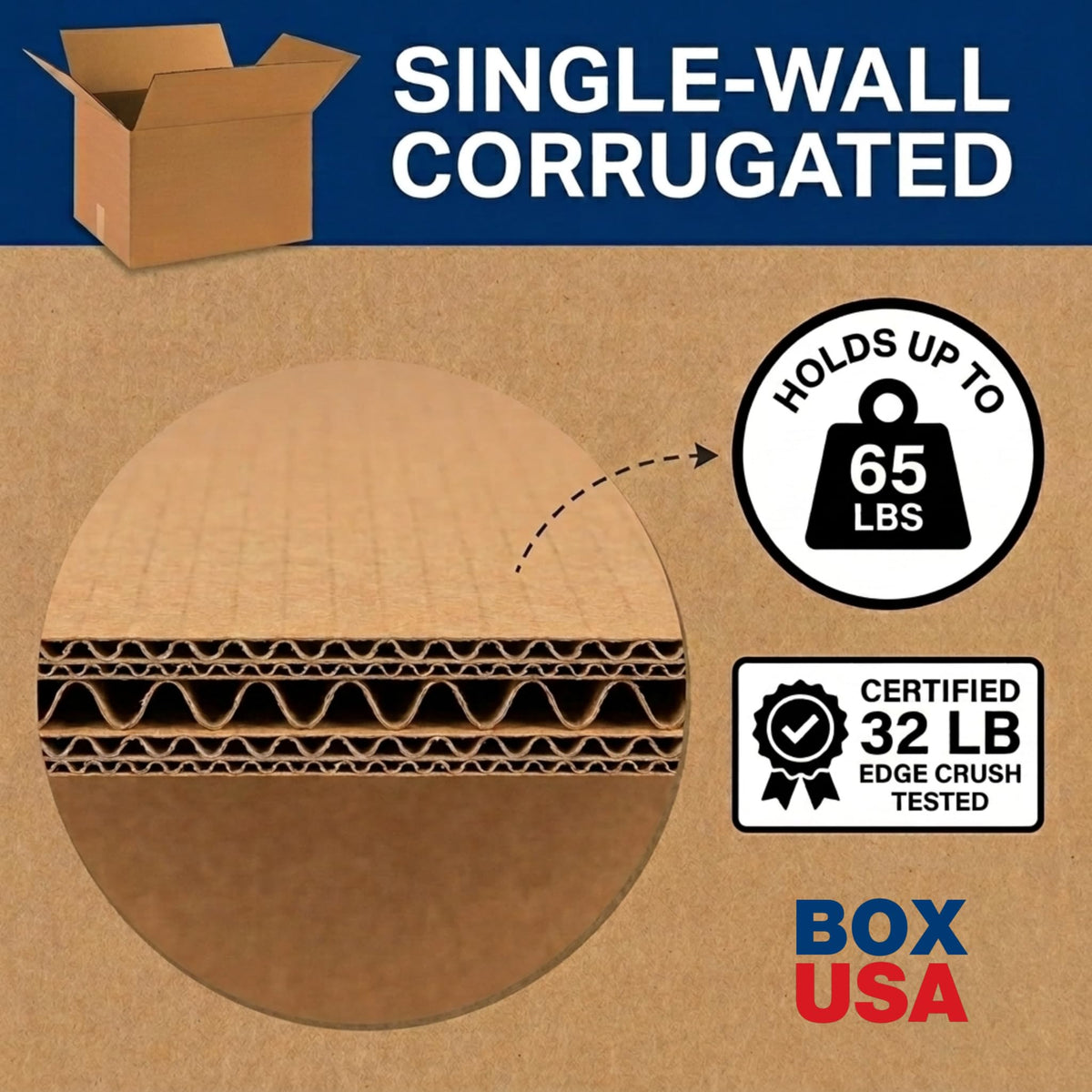 BOX USA Moving Boxes Medium 18"L x 14"W x 12"H 20-Pack - Corrugated Cardboard Box for Shipping, Mailing, Packing, Packaging and Storage 18x14x12