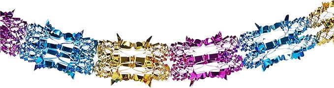 Beistle Metallic Garland, 8 by 9-Feet