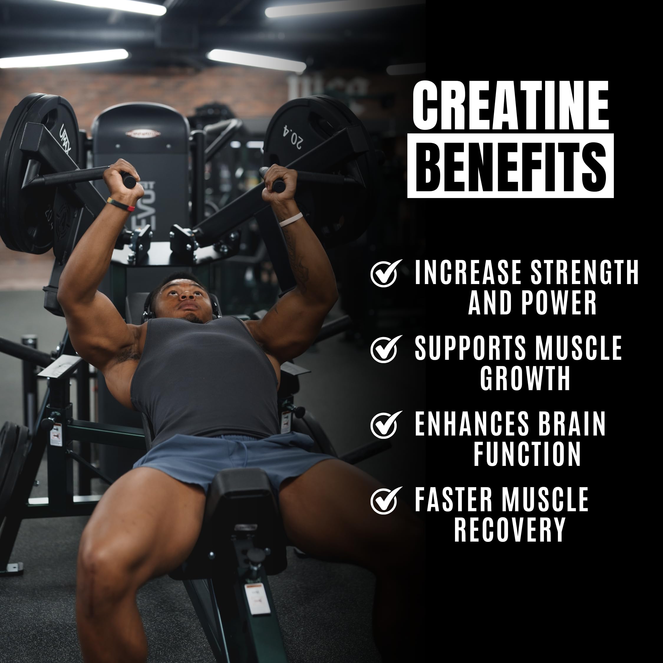 Ekkovision Creatine Monohydrate Powder, Micronized,Fruit Punch, Pre Workout & Post Workout Supplement for Men and Women, Energy Support, Easy to Mix in Shakes, Smoothies & Beverages, 100 Servings