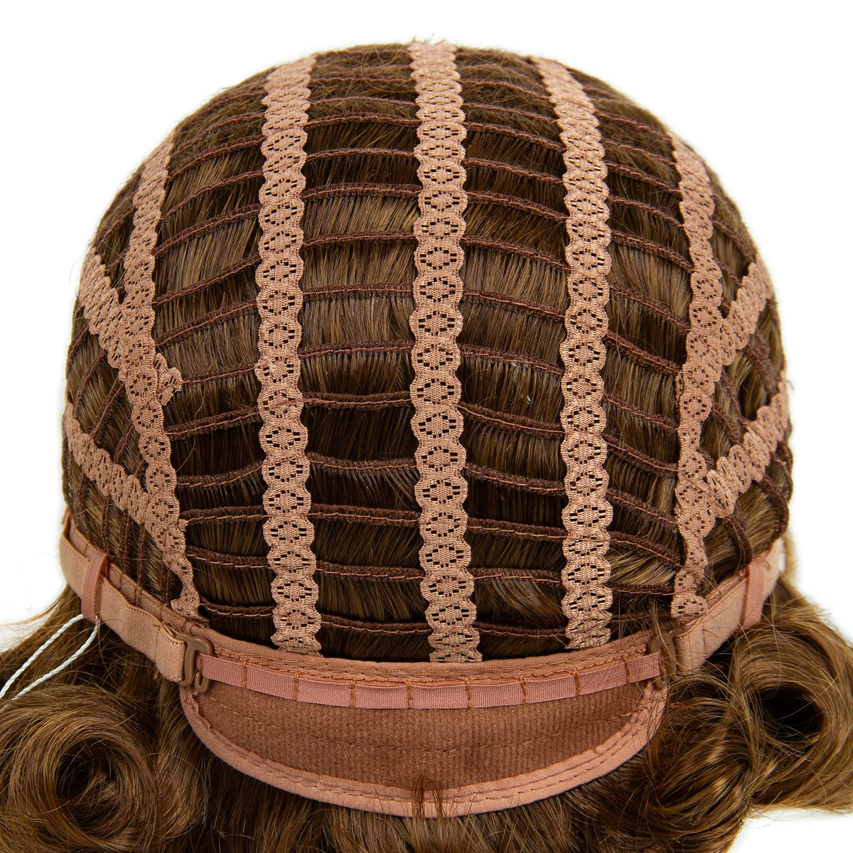 H&Bwig Short Ash Brown 20s Wigs for Women Natural Finger Wave Synthetic Hair Wig for Women Lady Ladies Cosplay Anime Party Costume Anime Flapper Wig