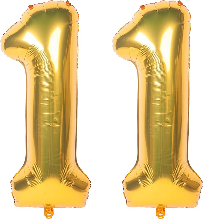 40 Inch gold Number Balloons Helium Foil Mylar Balloon Birthday Party banquet Decoration 11