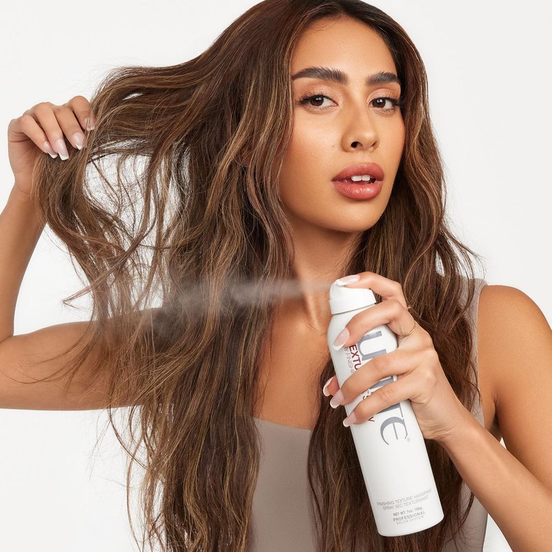 UNITE Hair – TEXTURIZA Texturizing Spray – Dry Finishing Spray for Weightless Volume, Texture & Medium Workable Hold – UV & Thermal Protection – 7 Oz