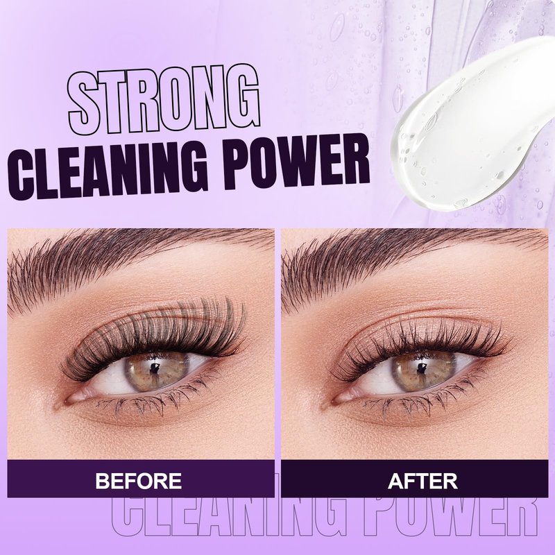 Lash Extension Remover Cream Eyelash Extension Remover Low Irritation Dissolves Powerful Eyelash Glue Remover for Salon Lash Glue Remover(Rose 10g)