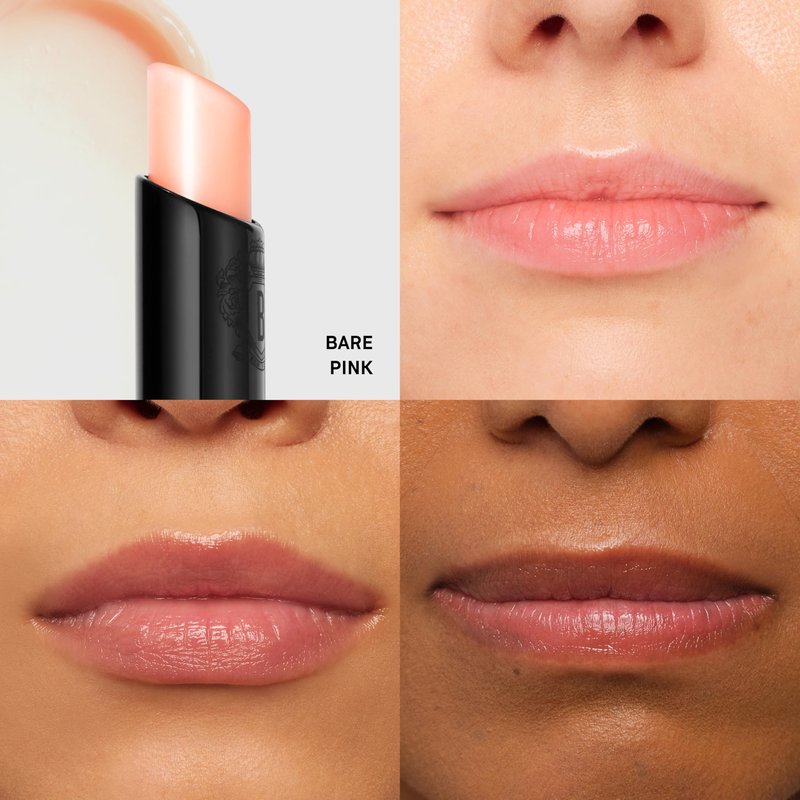 Bobbi Brown Extra Lip Tinted Balm | Hydrating Lip Treatment with Plumping + Peptide Technology, 0.08 Ounce, Bare Pink