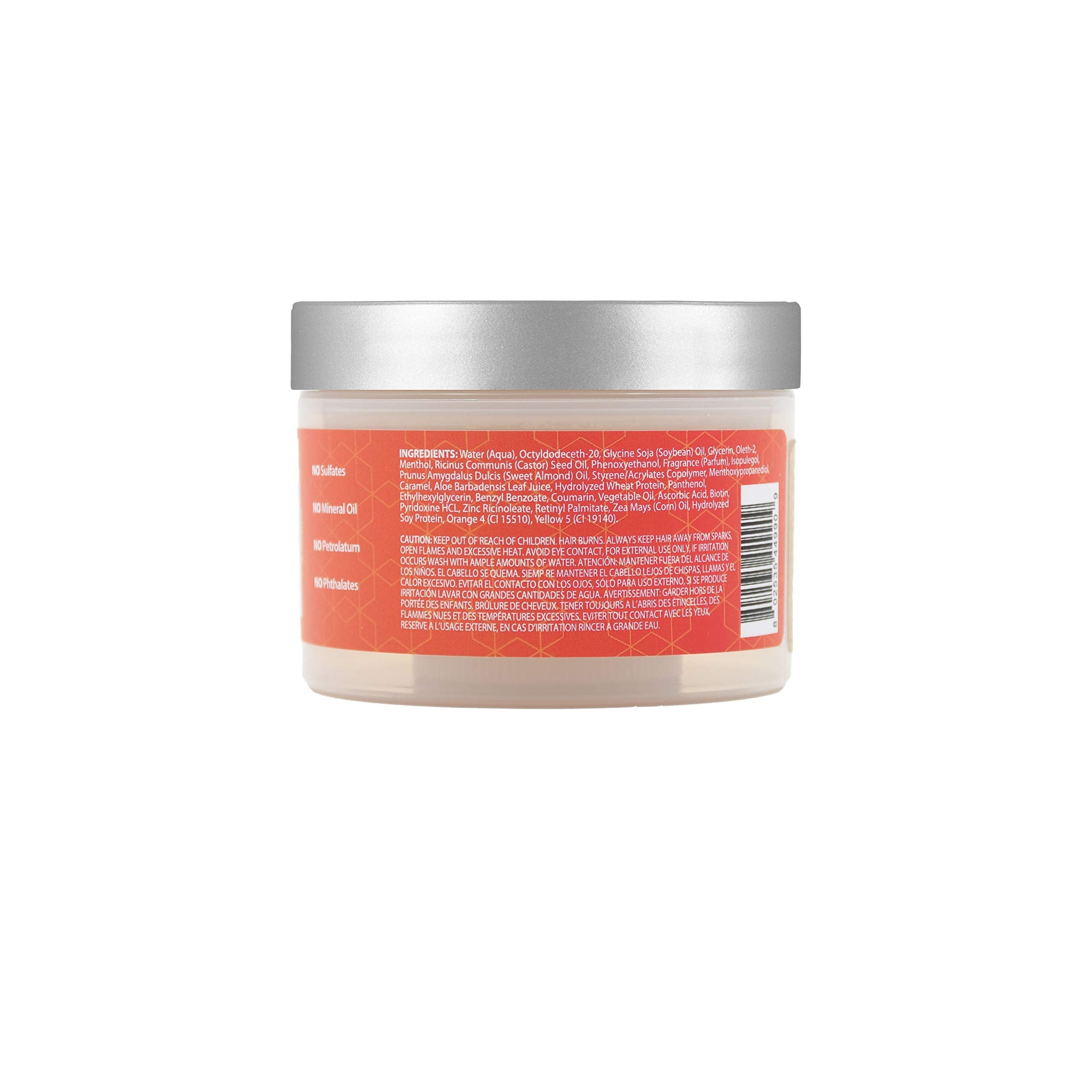 Dr. Miracle's Strong & Healthy Temple & Nape Balm. Contains Aloe Vera and Black Castor Oil for length retention and growth 6oz