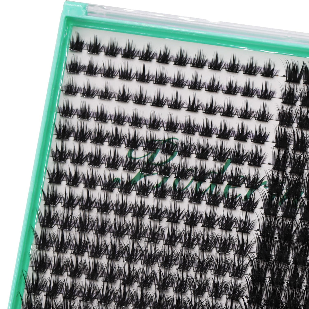 Bodermincer XXXL Tray 336PCS D Curl Cluster Lashes 10-12-14-16mm Mixed Length DIY Eyelashes Extension at Home (M01+M02 Mixed Length D Curl)