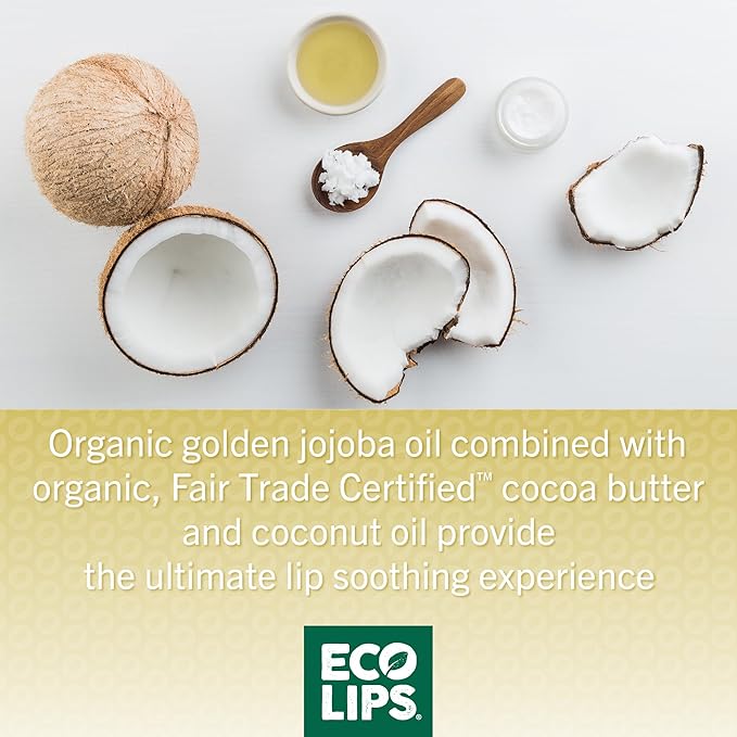 Eco Lips Lip Food - Nutrient Dense & Organic Lip Balm (Nourish)