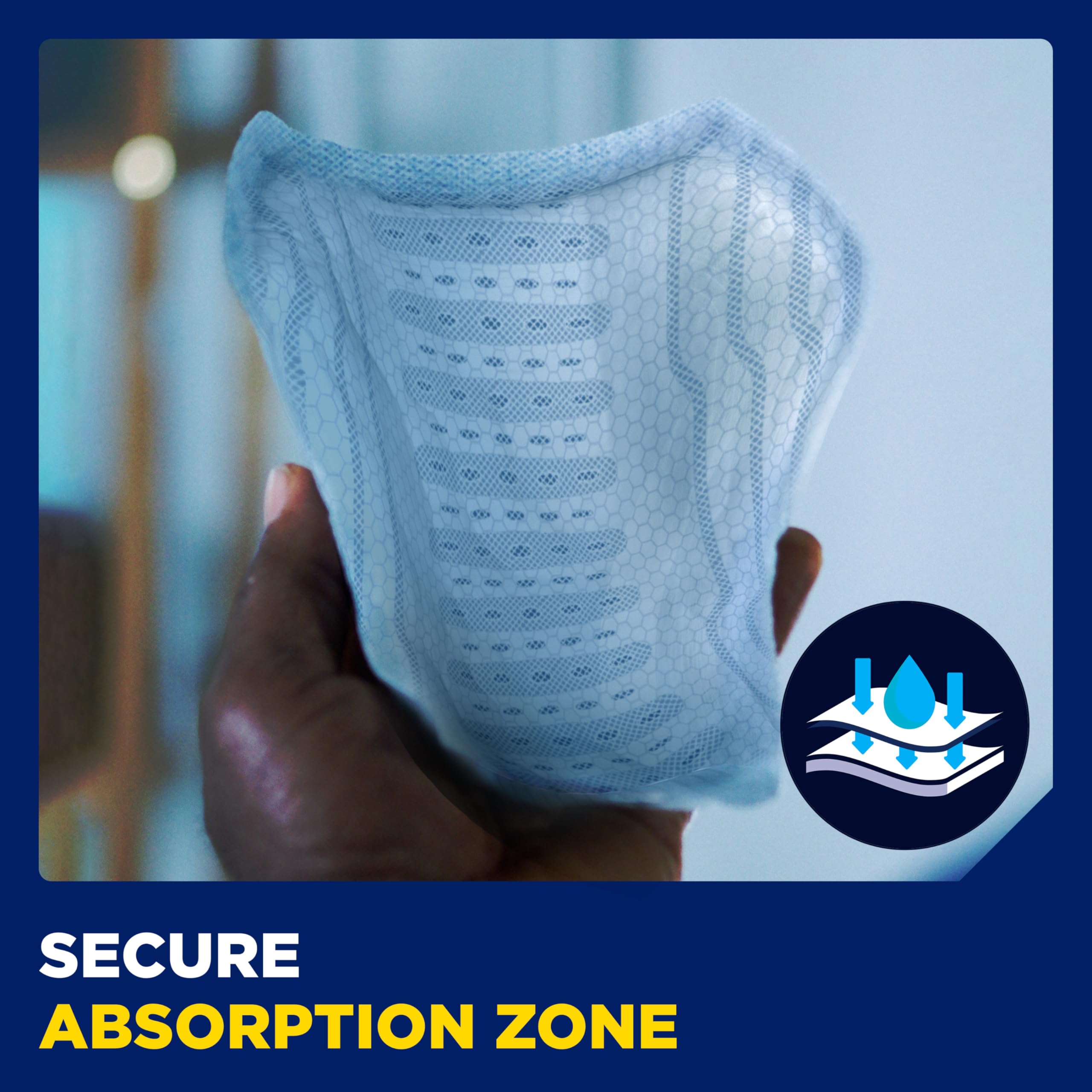 TENA Men Incontinence Guards for Men, Men's Pads, Bladder Control, Maximum Absorbency, 144 Count