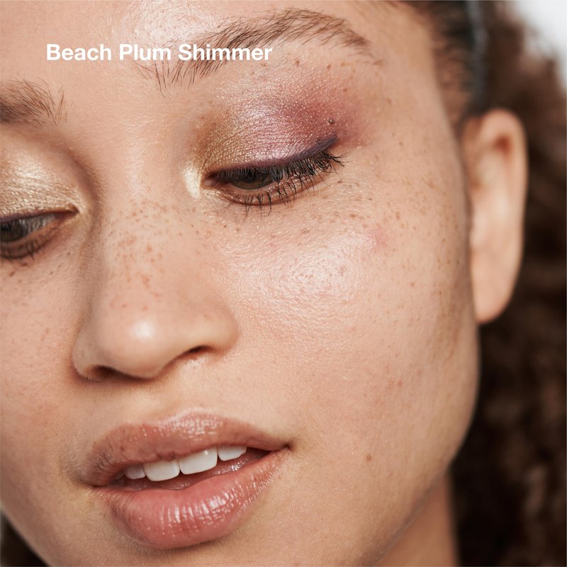 Clinique All About Shadow Duo Eye Shadow Makeup | Safe For Sensitive Eyes | Buildable + Long-Wearing Color | Smooth, Easy Application, Strawberry Fudge, 0.05 Ounce