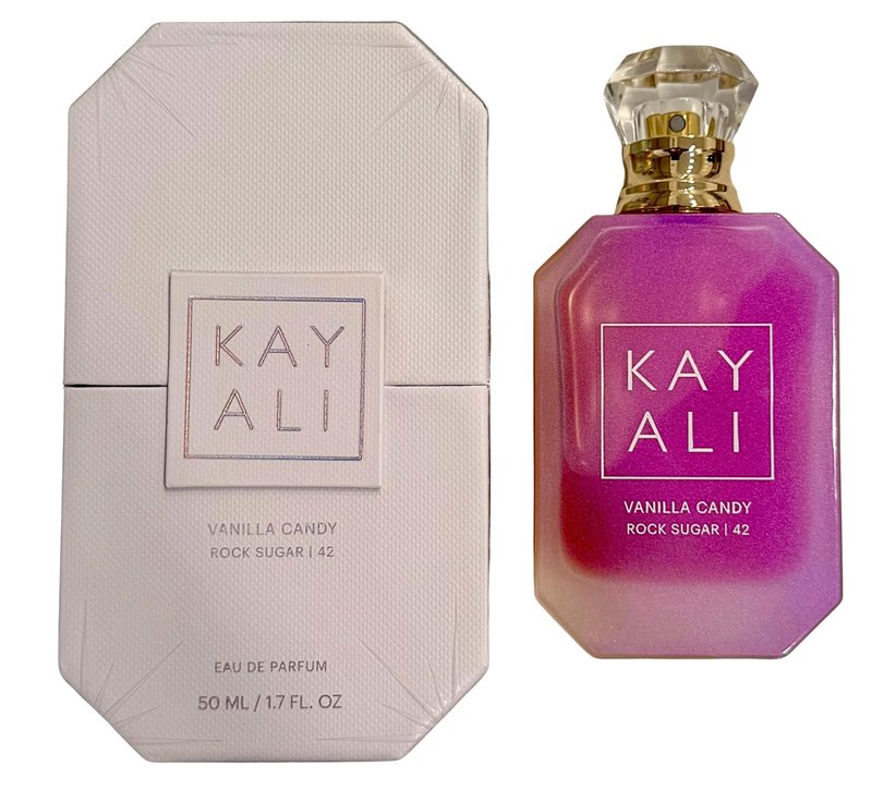 KAYALI Vanilla Candy Rock Sugar | 42 Eau de Parfum – Candied Pear, Bubble Gum & Vanilla Cream Notes, 50 ml