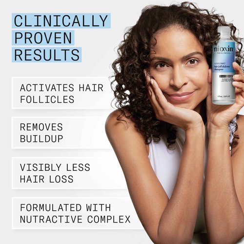 Nioxin Hair Fall Defense Shampoo | Activates Hair Follicles for Visibly Less Hair Loss | 8.1 Fl Oz + Nioxin Hair Fall Defense Intensive Daily Leave-In Hair Treatment | 2.3 Fl oz.